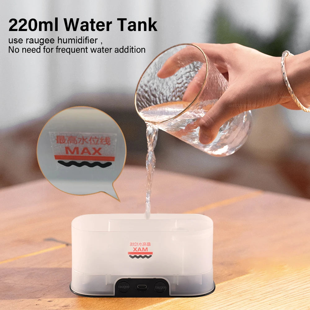 Humidificador Llama LED 7 Colores