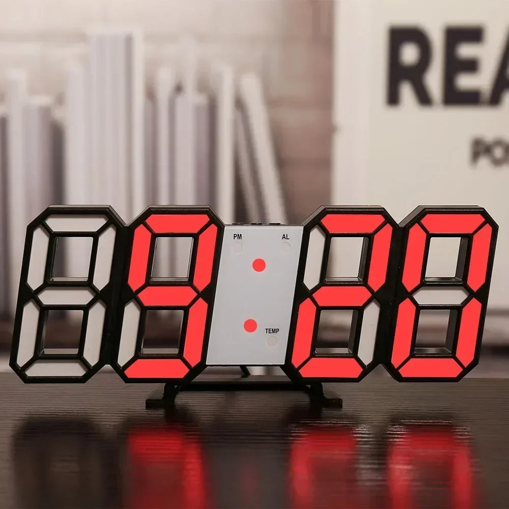 Reloj Digital LED 3D | Decoración Aesthetic para Habitación