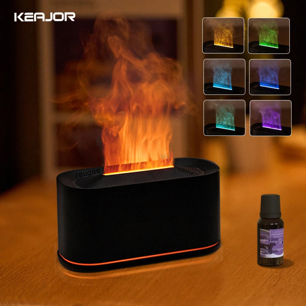 Humidificador Llama LED 7 Colores