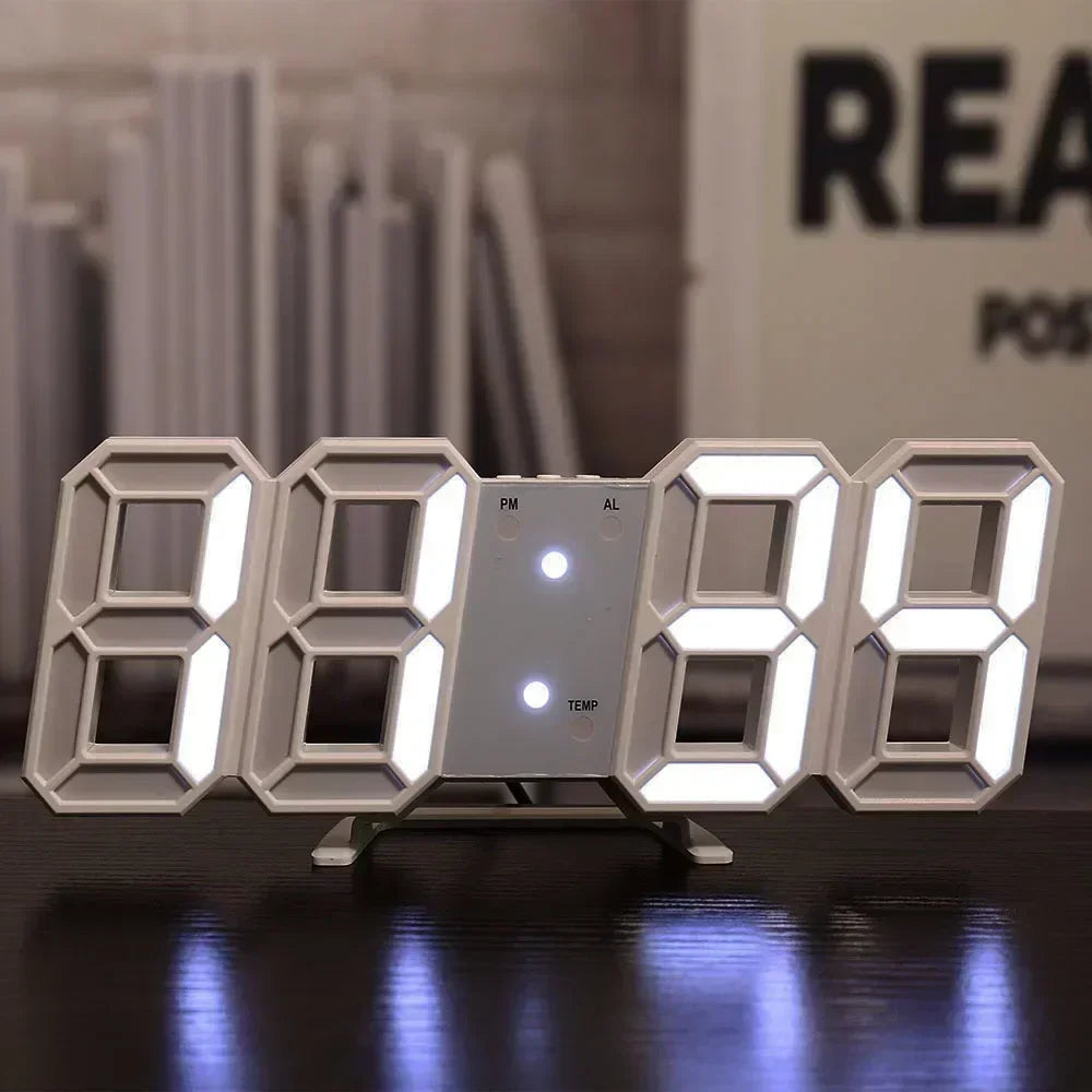 Reloj Digital LED 3D | Decoración Aesthetic para Habitación