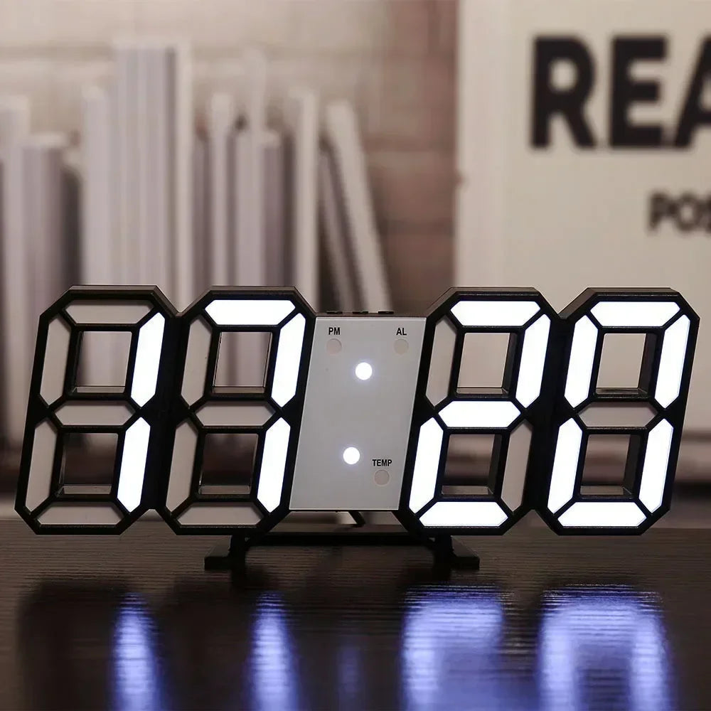Reloj Digital LED 3D | Decoración Aesthetic para Habitación