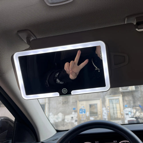Espejo LED para Visera de Coche