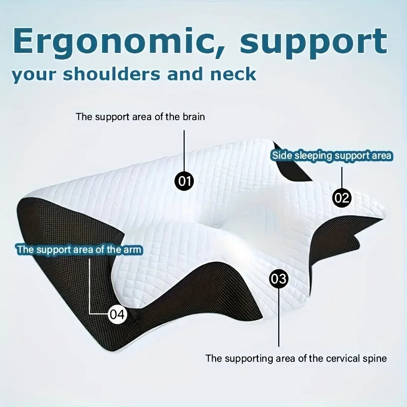 Almohada Ergonómica Cervical - Mejora el Sueño y la Postura