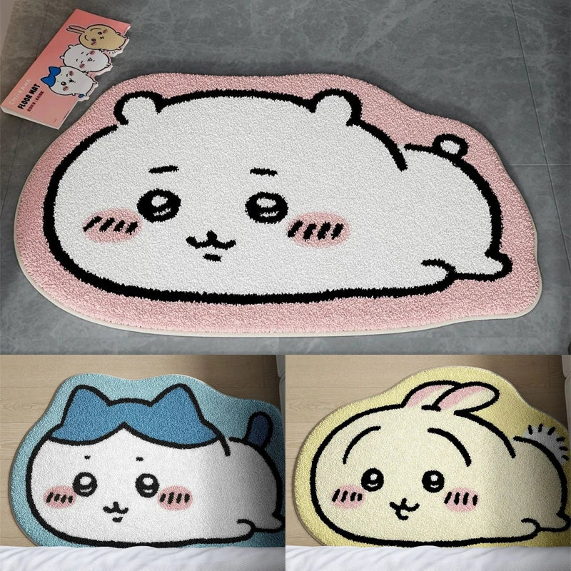 Alfombra Chiikawa | Felpa Antideslizante 40x60cm