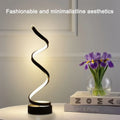 Lámpara LED Espiral Minimalista